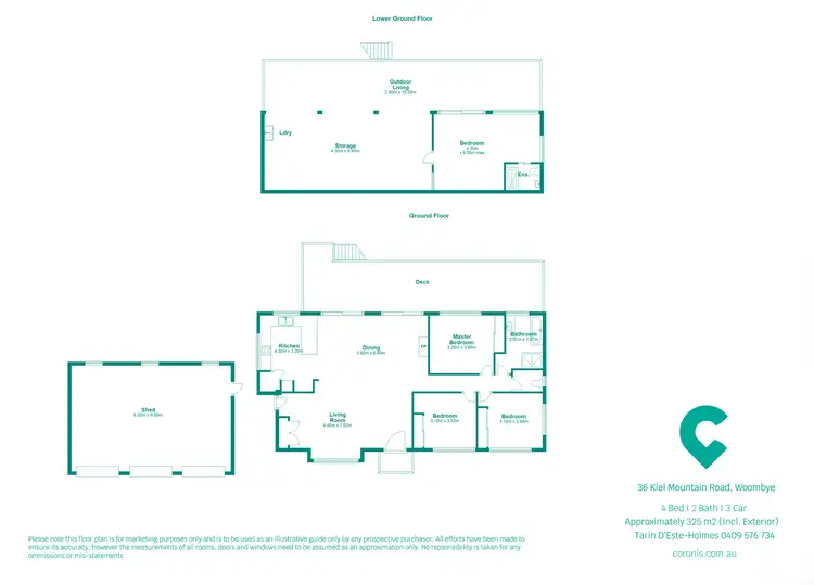 Floorplan of Homely house listing, 36 Kiel Mountain Road, Woombye QLD 4559