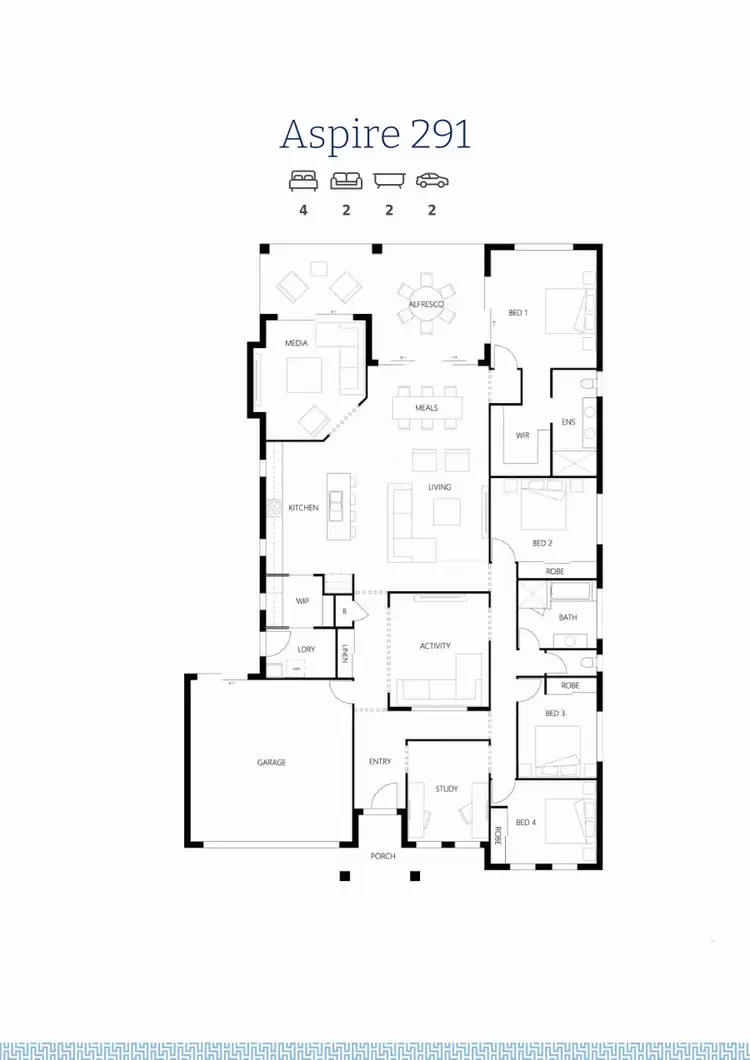 Floorplan of Homely house listing, 16 Houston Street, Spring Mountain QLD 4300