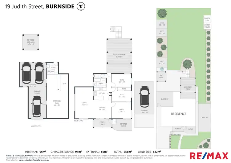 Floorplan of Homely house listing, 19 Judith Street, Burnside QLD 4560