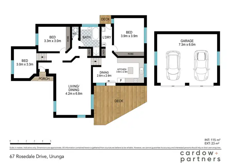 Floorplan of Homely house listing, 67 Rosedale Drive, Urunga NSW 2455