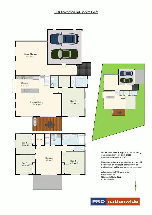 Floorplan of Homely other listing, House No. 3 58 Thompson Road, Speers Point NSW 2284