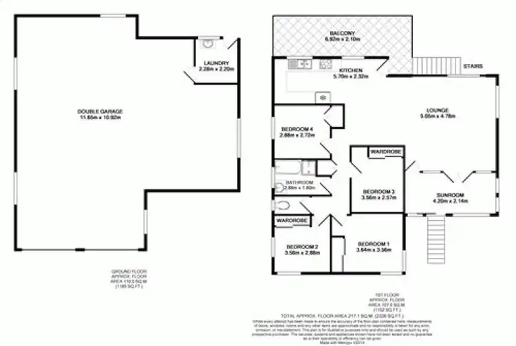 Floorplan of Homely house listing, 298 Preston Road, Wynnum West QLD 4178
