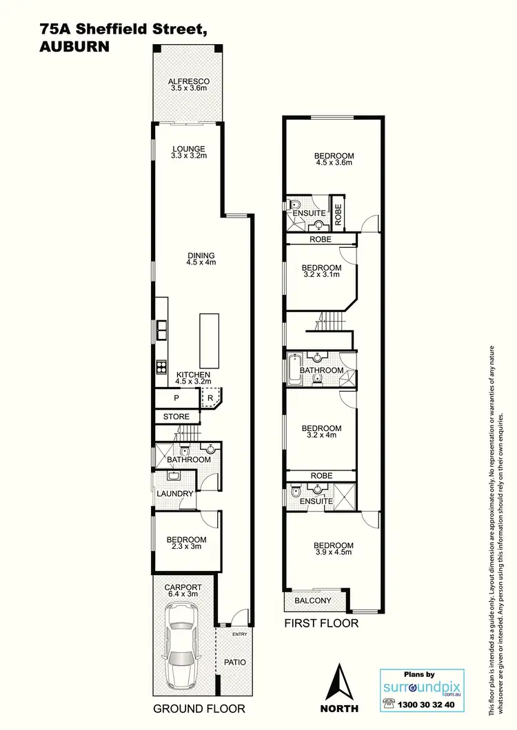 Floorplan of Homely house listing, 75A Sheffield Street, Auburn NSW 2144