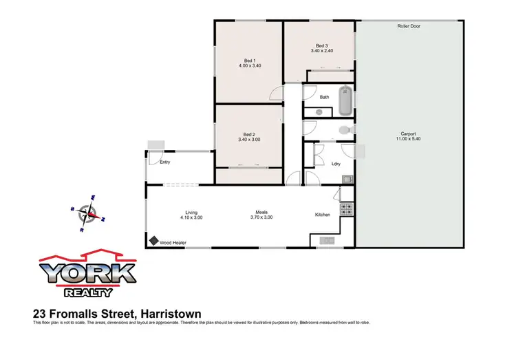 Floorplan of Homely house listing, 23 Fromalls Street, Harristown QLD 4350