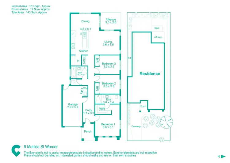 Floorplan of Homely house listing, 9 Matilda Street, Warner QLD 4500