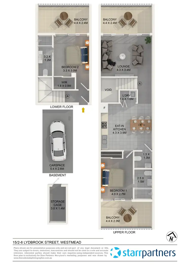 Floorplan of Homely unit listing, 15/2-6 Lydbrook Street, Westmead NSW 2145