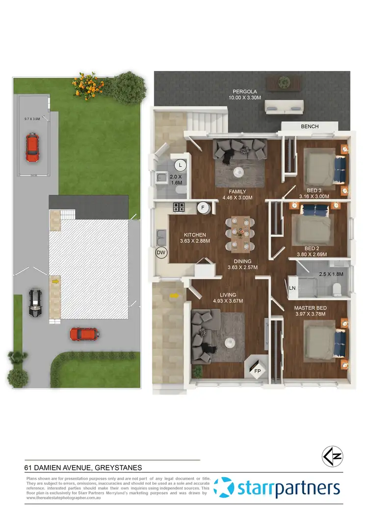 Floorplan of Homely house listing, 61 Damien Avenue, Greystanes NSW 2145