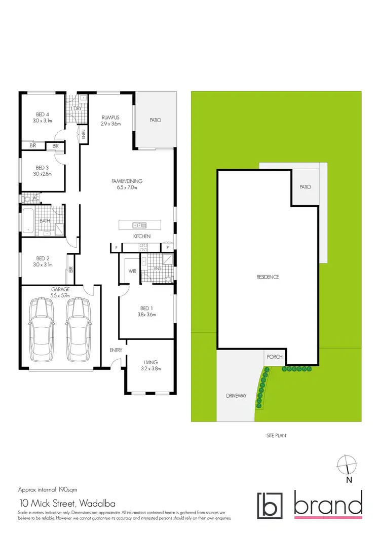Floorplan of Homely house listing, 10 Mick Street, Wadalba NSW 2259