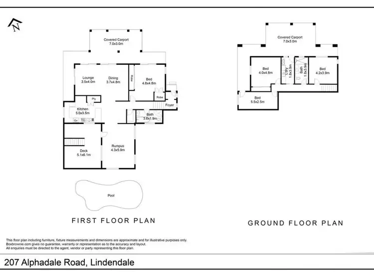 Floorplan of Homely house listing, 207 Alphadale Road, Lindendale NSW 2480