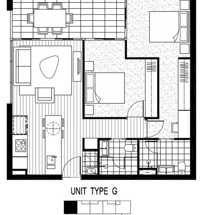 Floorplan of Homely apartment listing, 603/17 Deshon Street, Woolloongabba QLD 4102