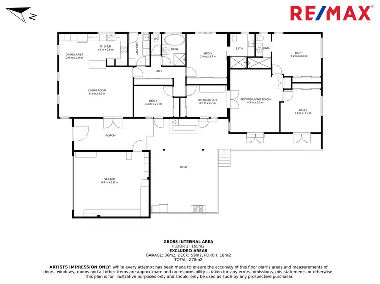 Floorplan of Homely house listing, 20 Riverview Street, Bli Bli QLD 4560