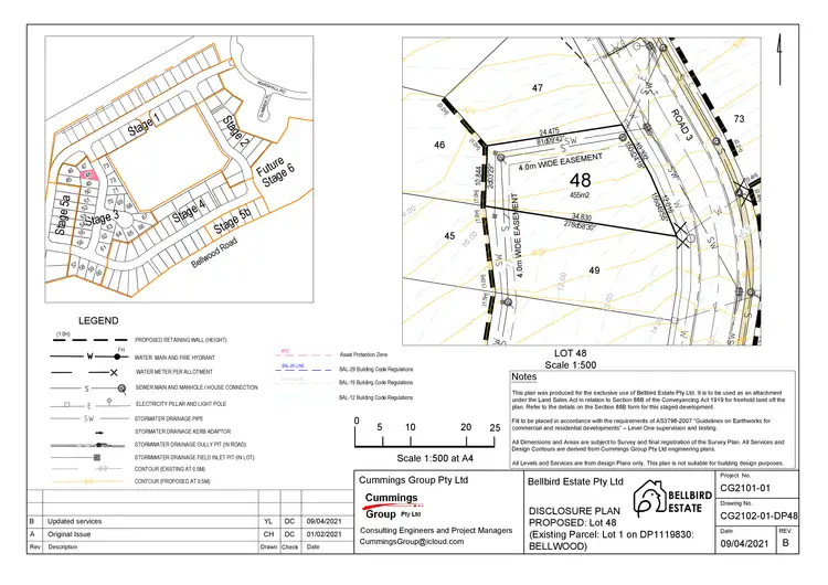 Floorplan of Homely land listing, 4 Birraw Street (Lot 48 Bellbird Estate), Nambucca Heads NSW 2448
