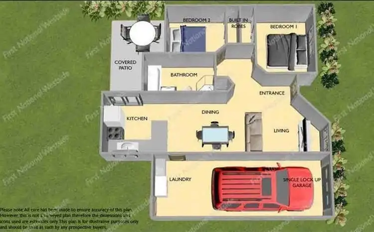 Floorplan of Homely unit listing, 8/316 Redbank Plains Road, Bellbird Park QLD 4300