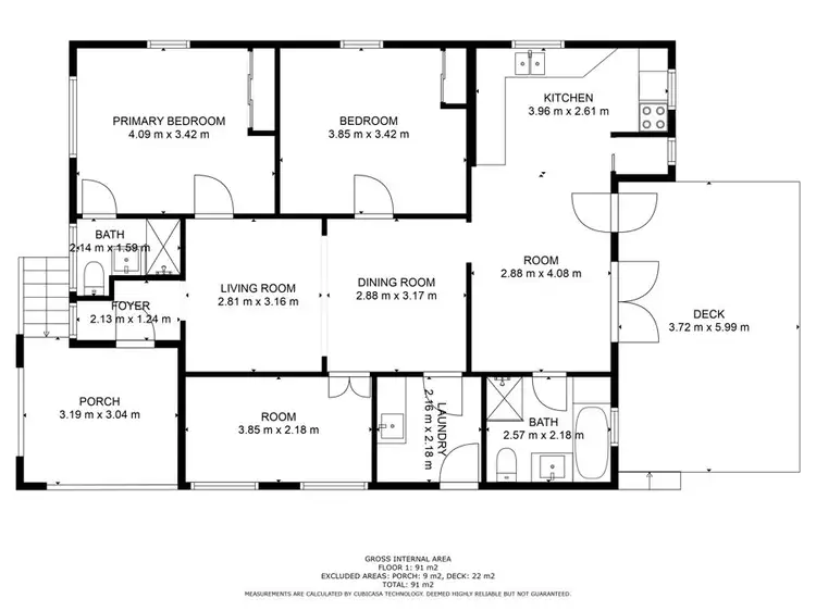 Floorplan of Homely house listing, 14 Tweed Lane, Gympie QLD 4570