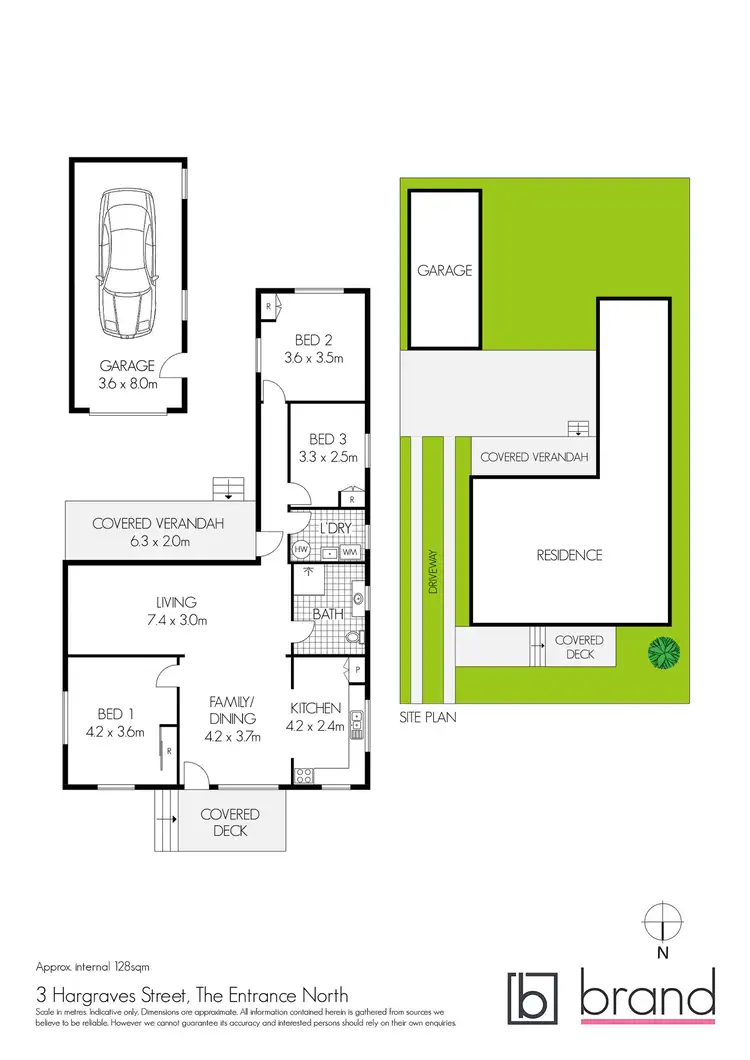 Floorplan of Homely house listing, 3 Hargraves Street, The Entrance North NSW 2261