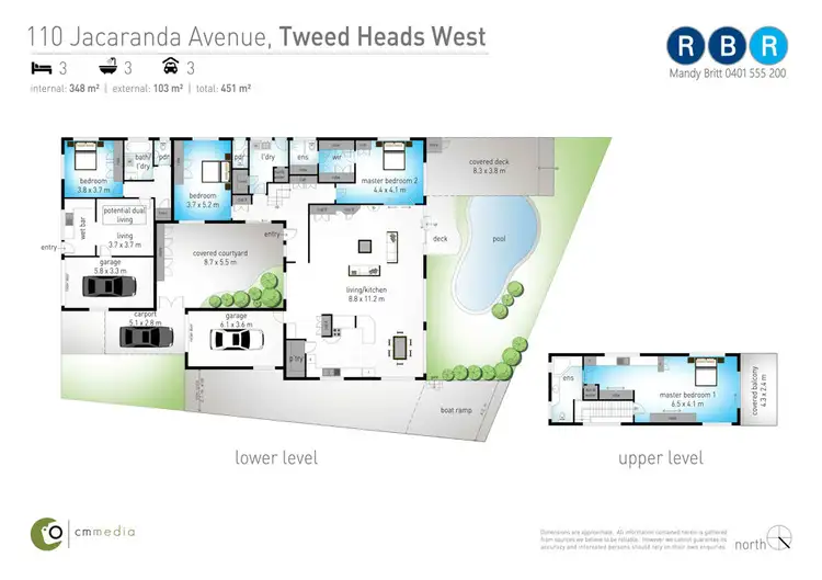Floorplan of Homely house listing, 110 Jacaranda Avenue, Tweed Heads West NSW 2485