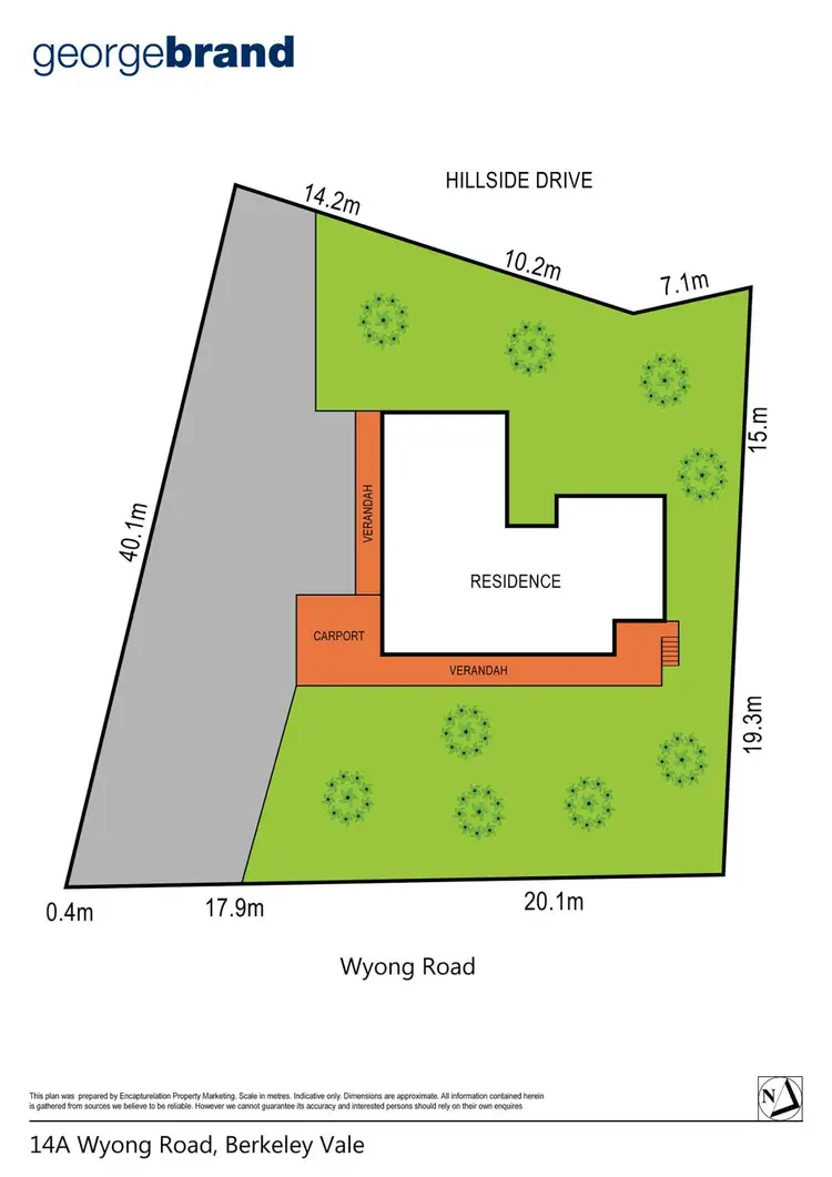 Floorplan of Homely house listing, 14A Wyong Road, Berkeley Vale NSW 2261