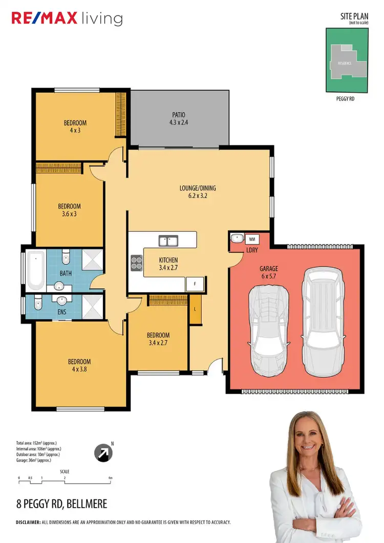 Floorplan of Homely house listing, 8 Peggy Road, Bellmere QLD 4510