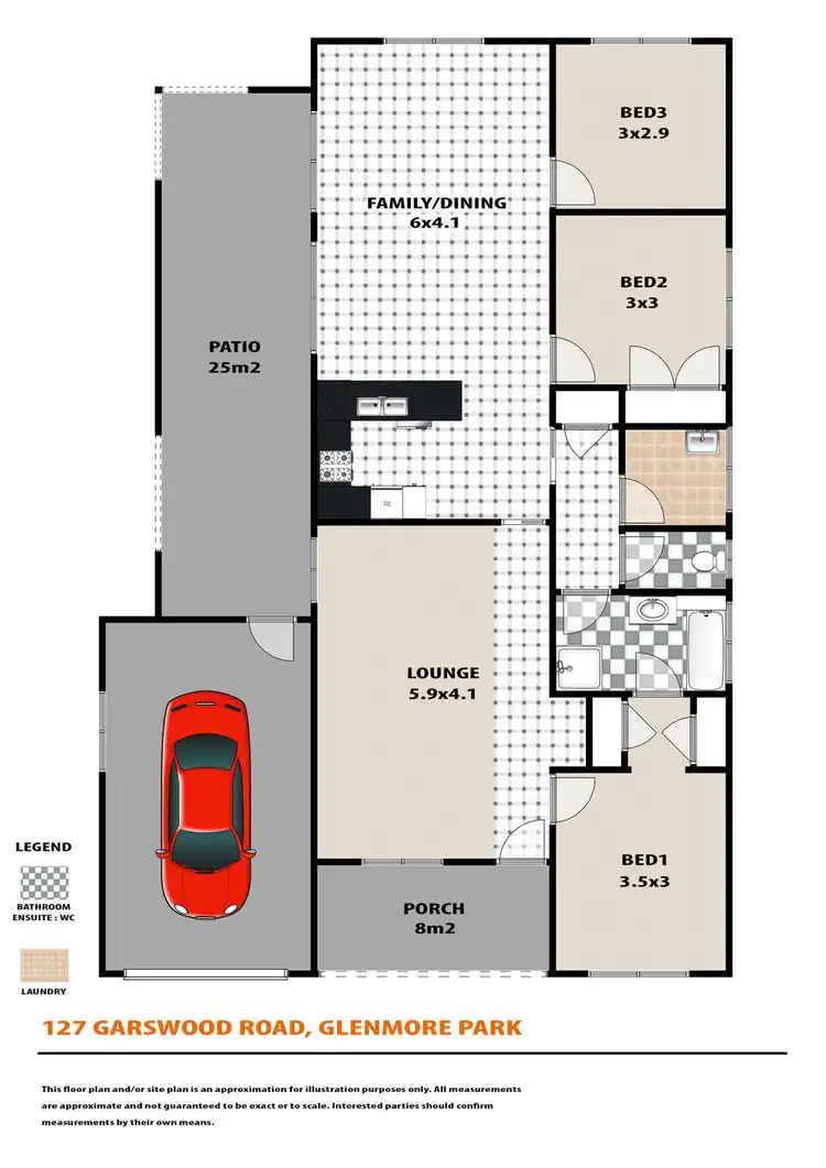 Floorplan of Homely house listing, 127 Garswood Road, Glenmore Park NSW 2745
