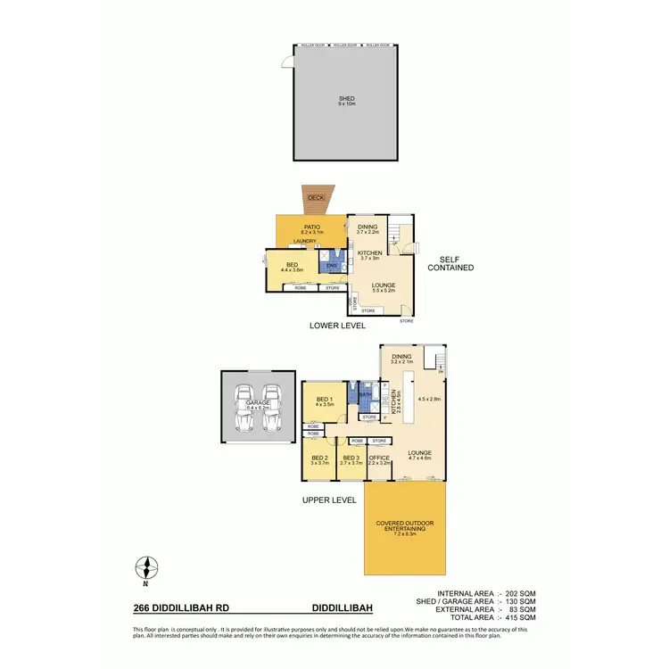 Floorplan of Homely house listing, 266-272 Diddillibah Road, Diddillibah QLD 4559