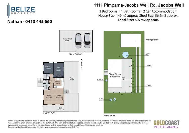 Floorplan of Homely house listing, 1111 Pimpama Jacobs Well Road, Jacobs Well QLD 4208