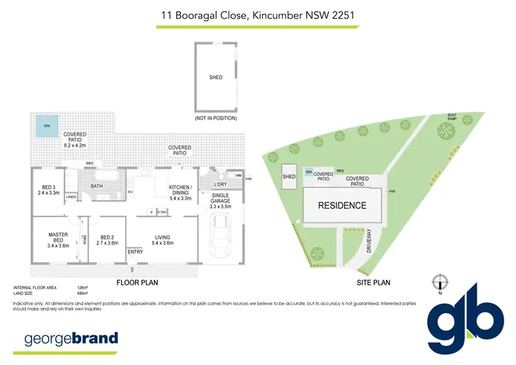 Floorplan of Homely house listing, 11 Booragal Close, Kincumber NSW 2251