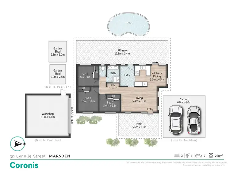 Floorplan of Homely house listing, 39 Lynelle Street, Marsden QLD 4132