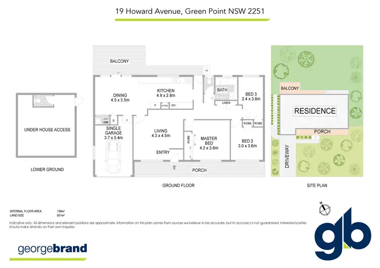 Floorplan of Homely house listing, 19 Howard Avenue, Green Point NSW 2251