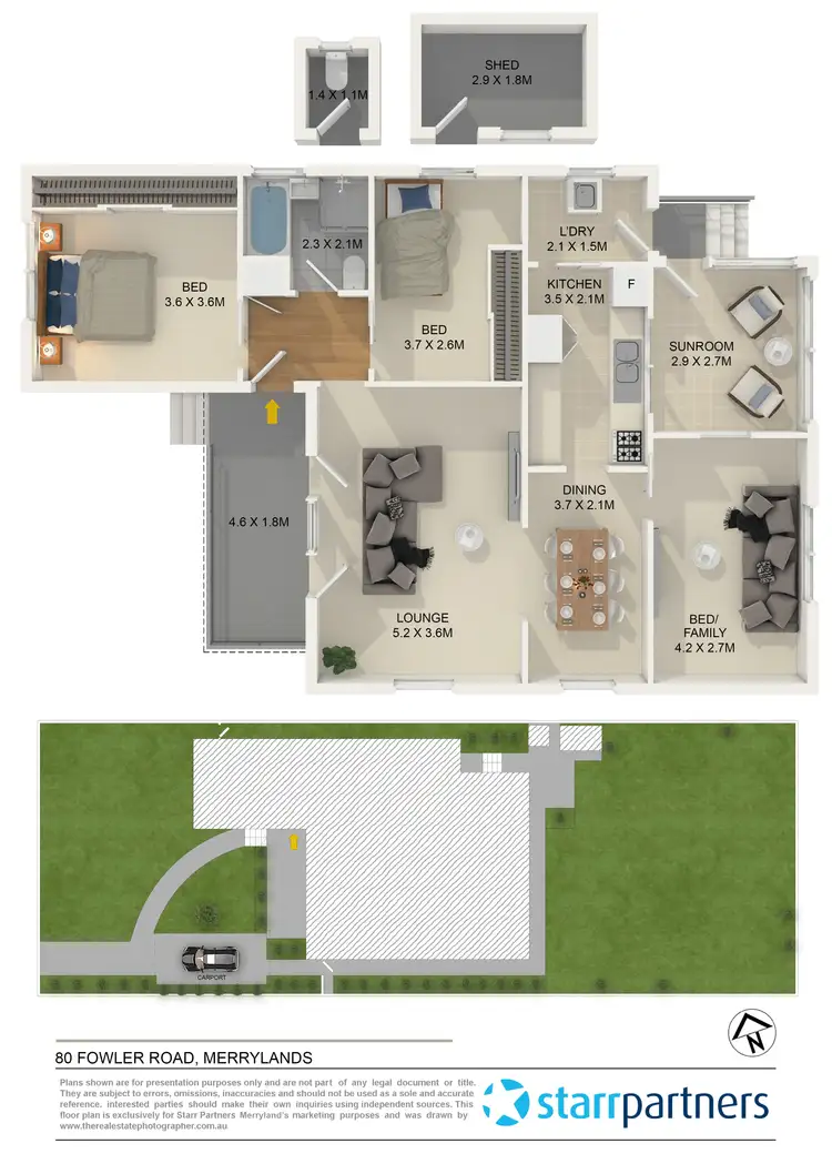 Floorplan of Homely house listing, 80 Fowler Road, Merrylands NSW 2160