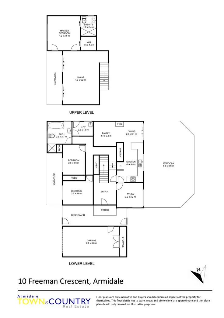 Floorplan of Homely house listing, 10 Freeman Crescent, Armidale NSW 2350