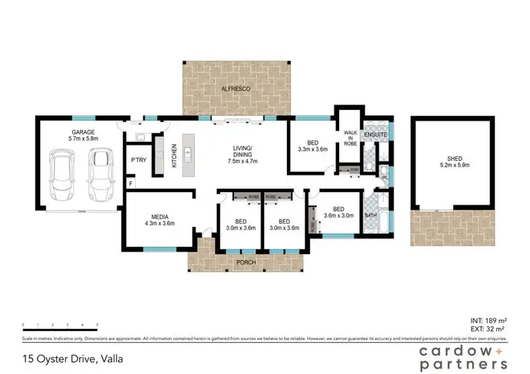Floorplan of Homely house listing, 15 Oyster Drive, Valla NSW 2448