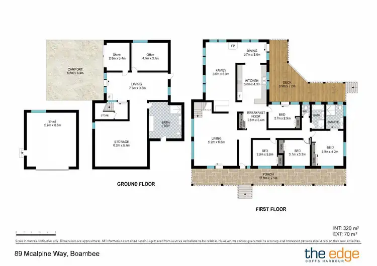 Floorplan of Homely rural property listing, 89 McAlpine Way, Boambee NSW 2450