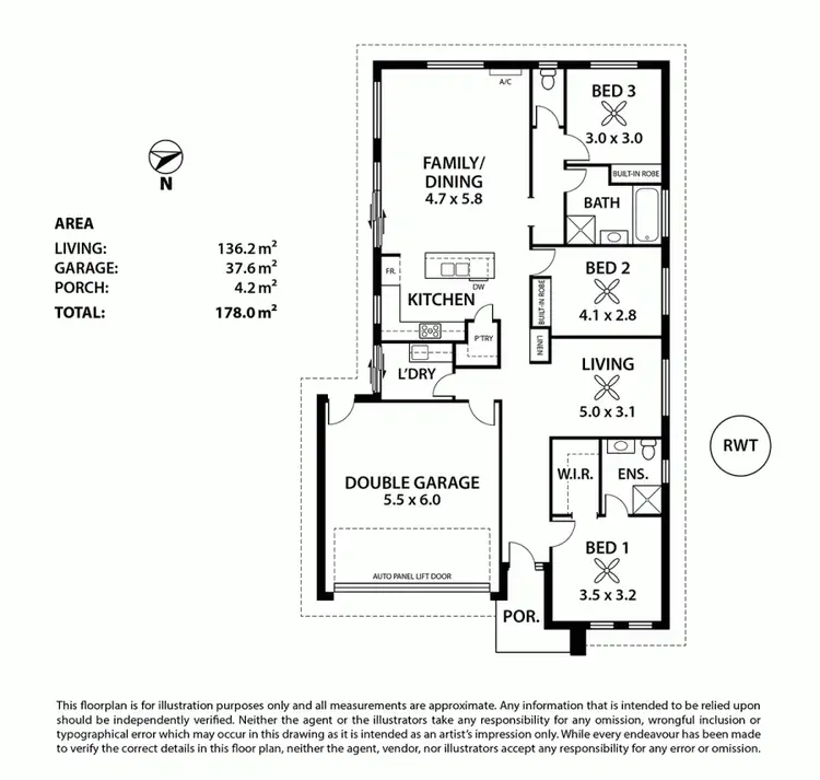 Floorplan of Homely house listing, 142C Hindmarsh Road, Murray Bridge SA 5253