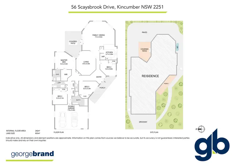 Floorplan of Homely house listing, 56 Scaysbrook Drive, Kincumber NSW 2251
