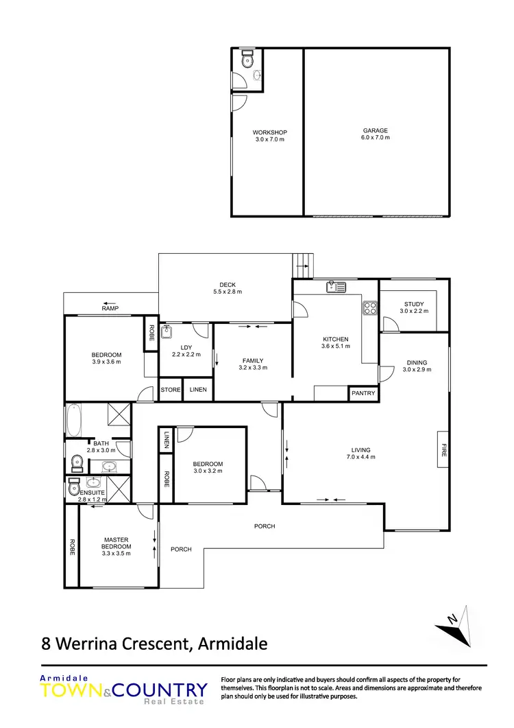 Floorplan of Homely house listing, 8 Werrina Crescent, Armidale NSW 2350