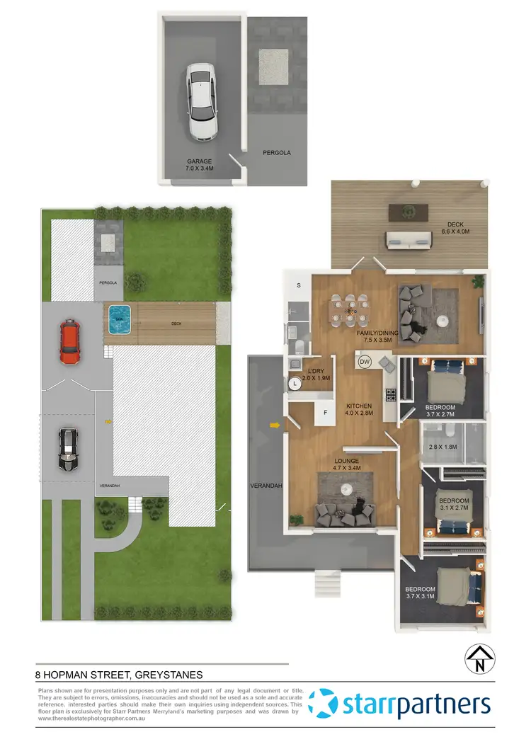 Floorplan of Homely house listing, 8 Hopman Street, Greystanes NSW 2145
