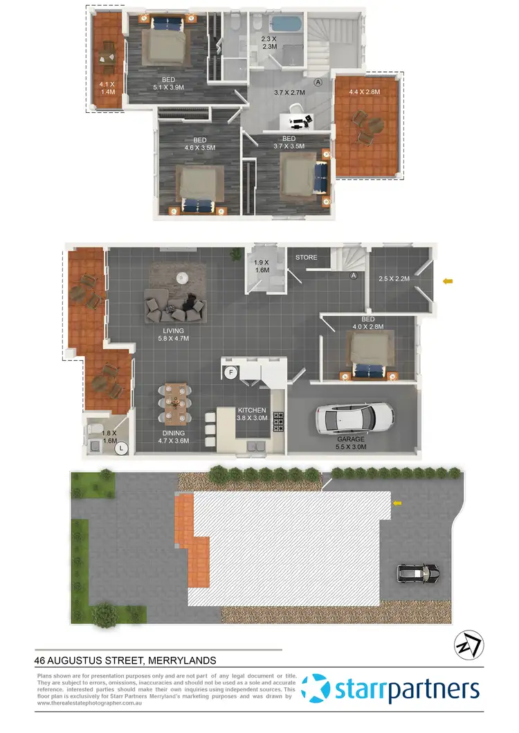 Floorplan of Homely house listing, 46 Augustus Street, Merrylands NSW 2160