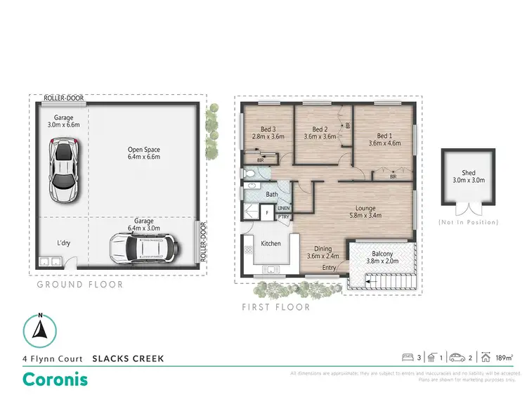 Floorplan of Homely house listing, 4 Flynn Court, Slacks Creek QLD 4127