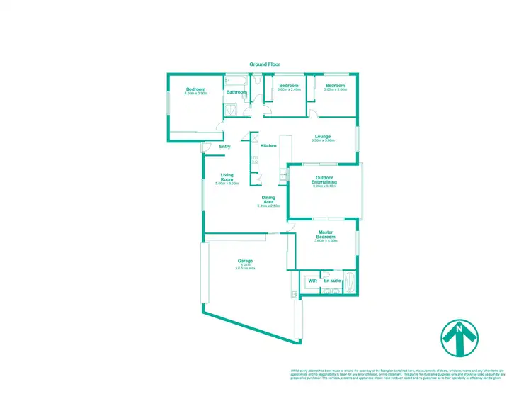 Floorplan of Homely house listing, 3 Bosun Place, Wurtulla QLD 4575
