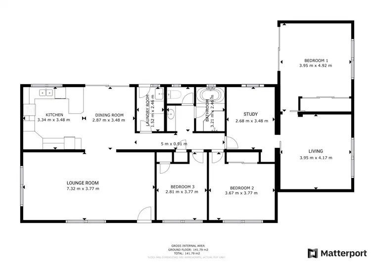 Floorplan of Homely house listing, 6 Pirani Place, Toormina NSW 2452