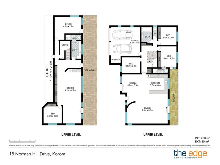 Floorplan of Homely house listing, 18 Norman Hill Drive, Korora NSW 2450
