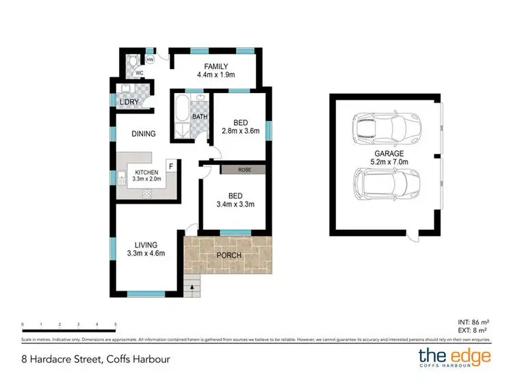 Floorplan of Homely house listing, 8 Hardacre Street, Coffs Harbour NSW 2450
