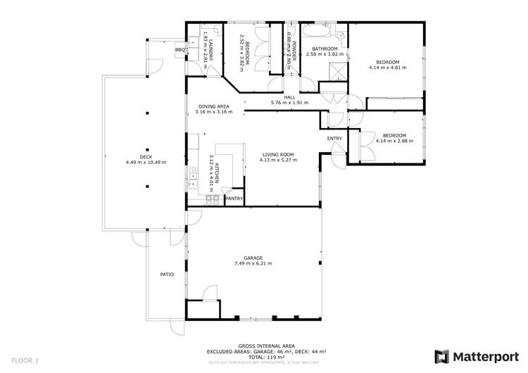 Floorplan of Homely house listing, 23 Kookaburra Close, Boambee East NSW 2452