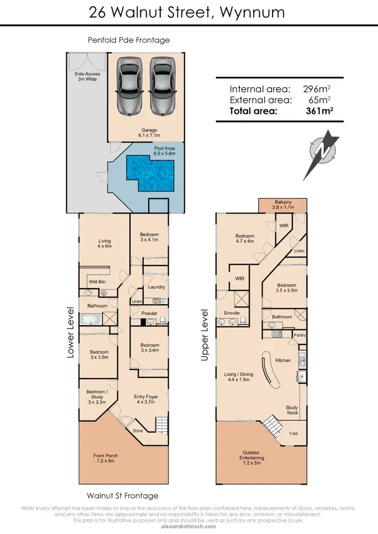 Floorplan of Homely house listing, 26 Walnut Street, Wynnum QLD 4178