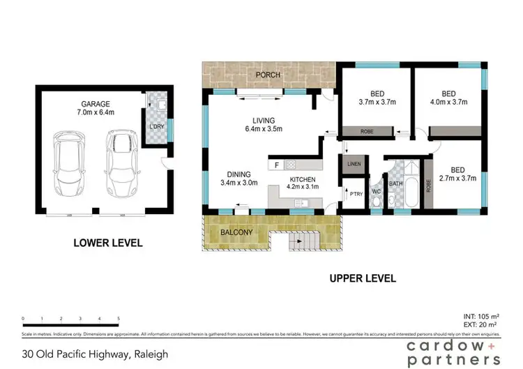 Floorplan of Homely house listing, 30 Old Pacific Hwy, Raleigh NSW 2454