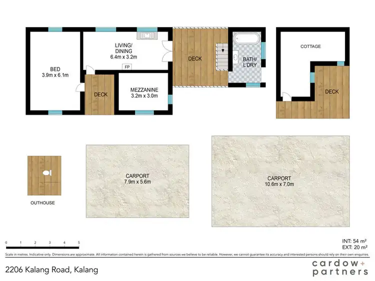 Floorplan of Homely rural property listing, 2206 Kalang Road, Bellingen NSW 2454