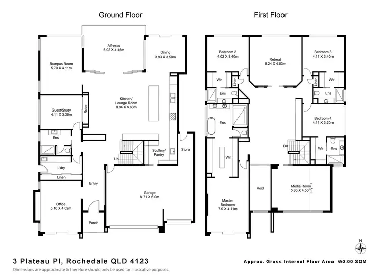 Floorplan of Homely house listing, 3 Plateau Place, Rochedale QLD 4123