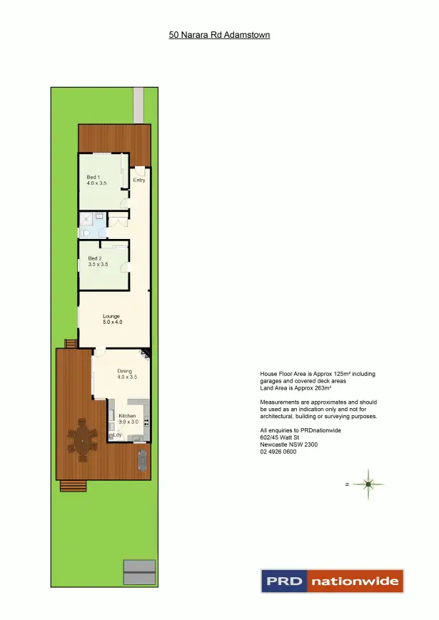Floorplan of Homely house listing, 50 Narara Road, Adamstown NSW 2289