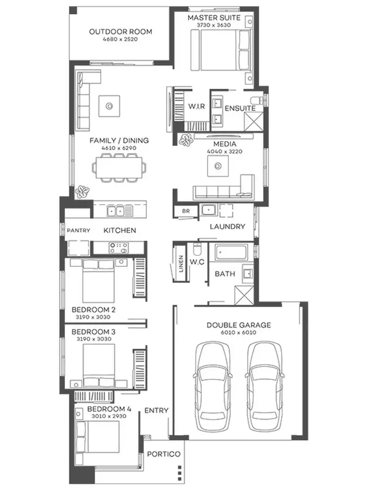 Floorplan of Homely house listing, 37 Expedition Road, Yarrabilba QLD 4207