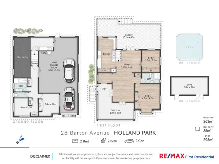Floorplan of Homely house listing, 28 Barter Ave, Holland Park QLD 4121